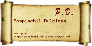 Pospischil Dulcinea névjegykártya